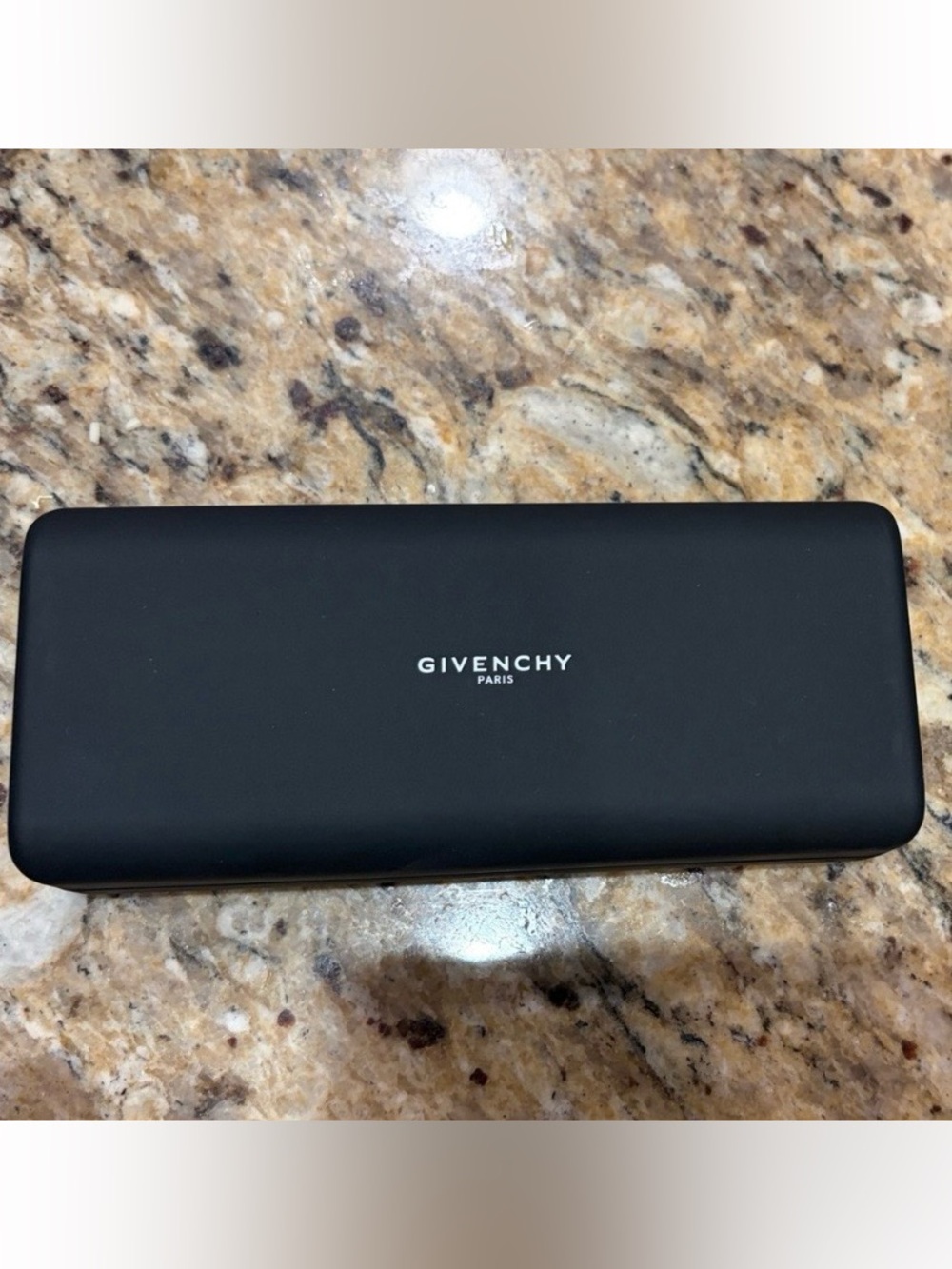 Givenchy Black Hard Sunglasses Case with White Logo - Picture 7 of 7